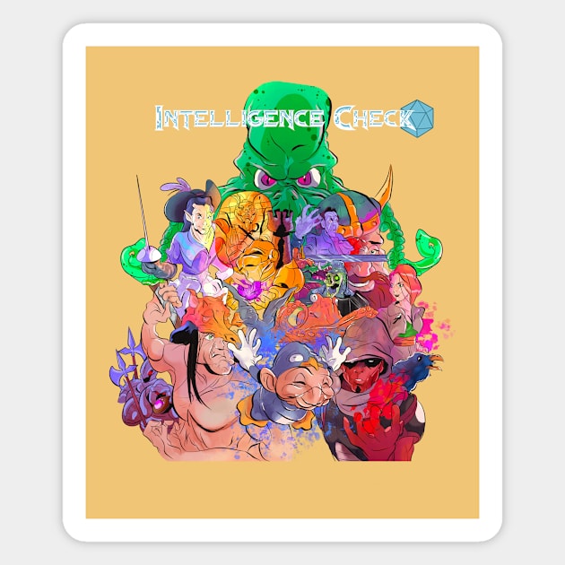 Intelligence Check Season 1 Magnet by IntelligenceCheck